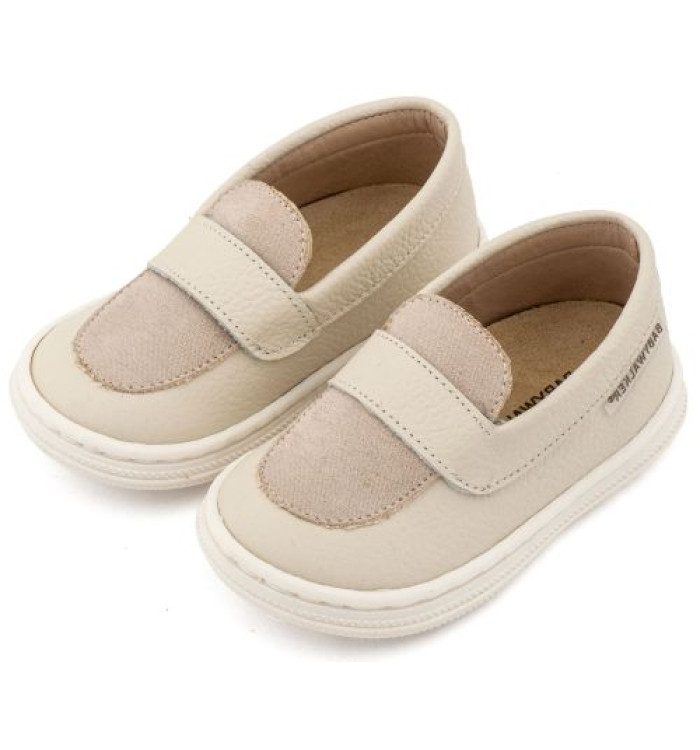 Loafers BS3094 Εκρού